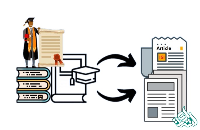 استخراج مقاله از پایان نامه