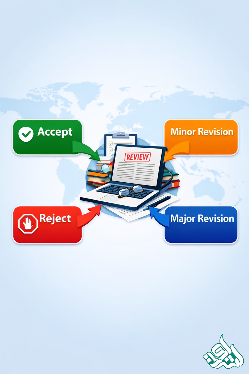 خروجی‌های احتمالی فرآیند داوری