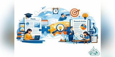 استخراج مقاله از پایان‌نامه در کمترین زمان ممکن + مراحل، نکات و اصول نگارش علمی