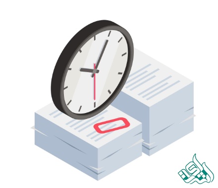 مدت زمان اکسپت مقاله