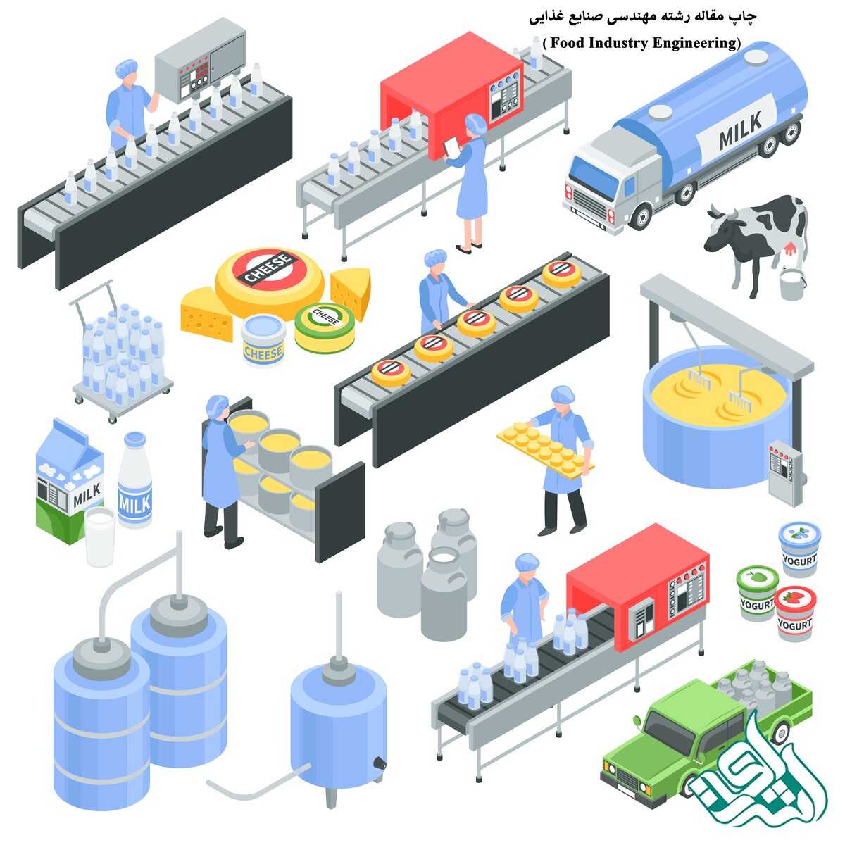 چاپ مقاله رشته مهندسی صنایع غذایی (Food Industry Engineering)