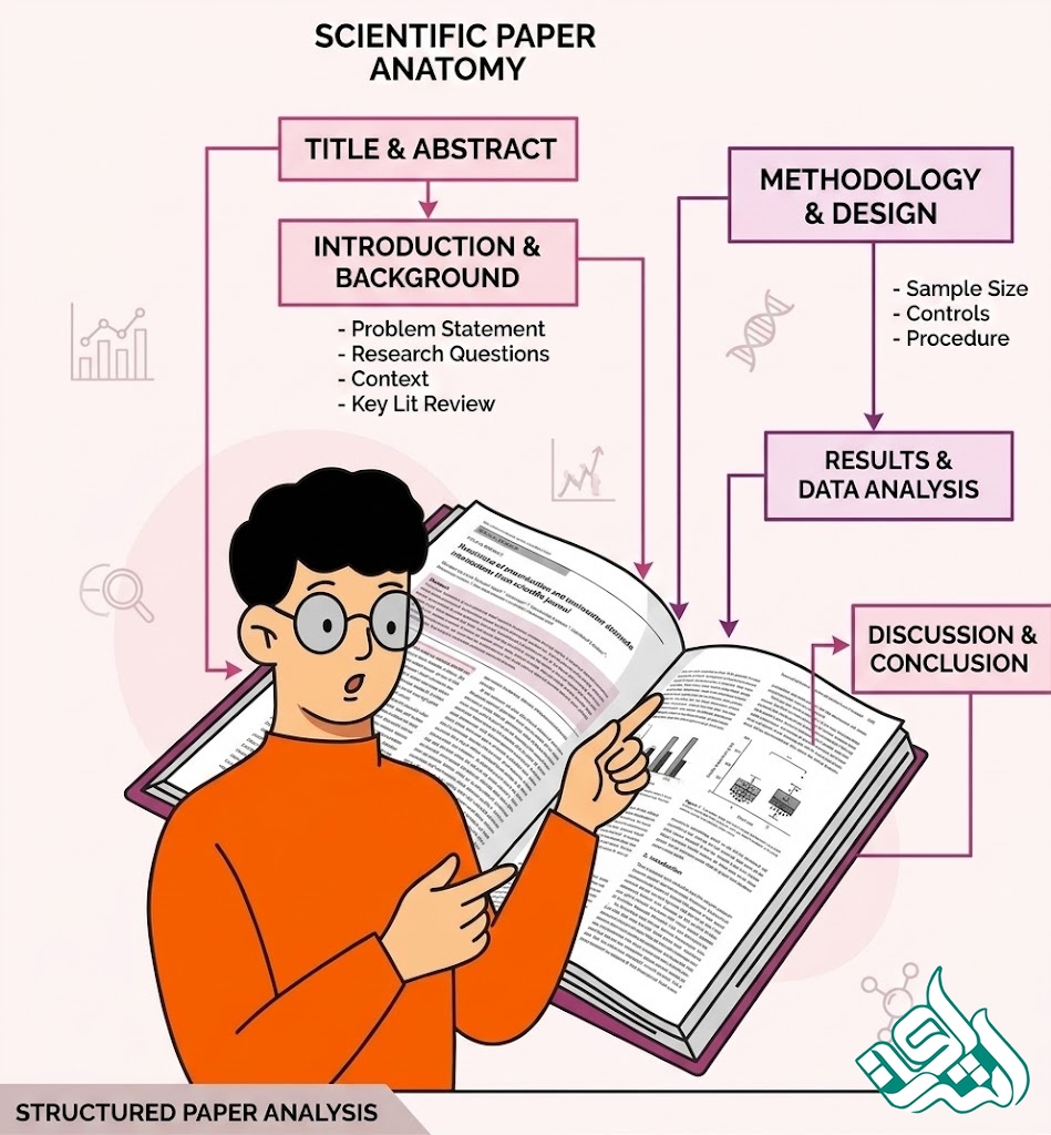 ساختار علمی مقاله