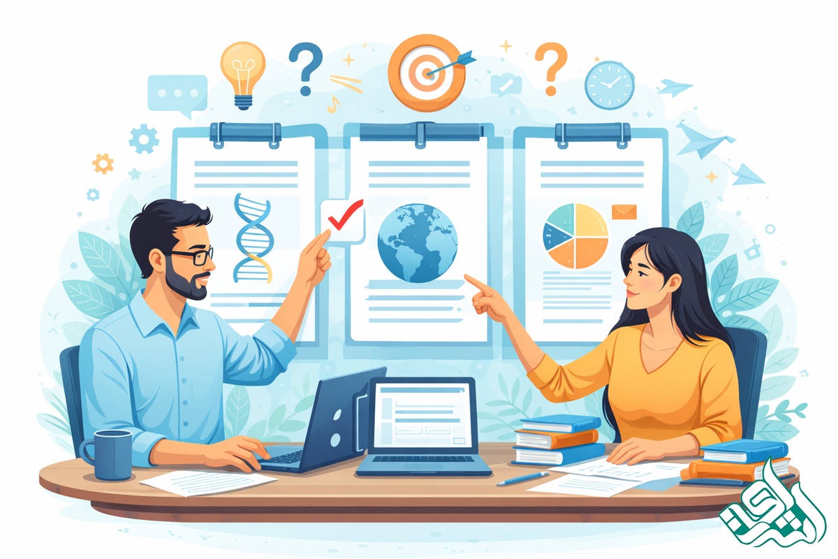  انتخاب موضوع مقاله