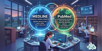 راهنمای جامع PubMed و MEDLINE؛ تفاوت‌ها، کاربردها و انتخاب صحیح در پژوهش پزشکی
