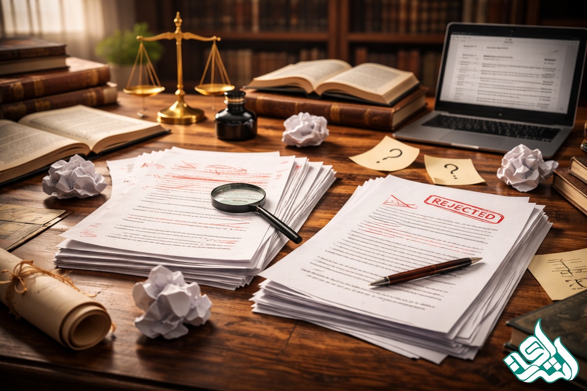 ریجکت مقاله فقه و حقوق اسلامی