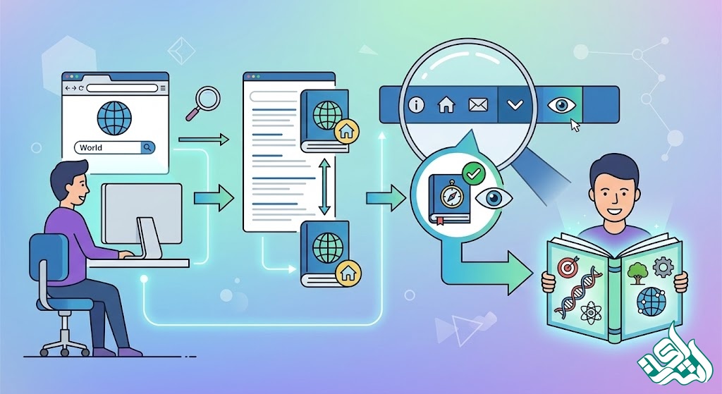 نحوه دسترسی به بخش Aims and Scopes مجلات