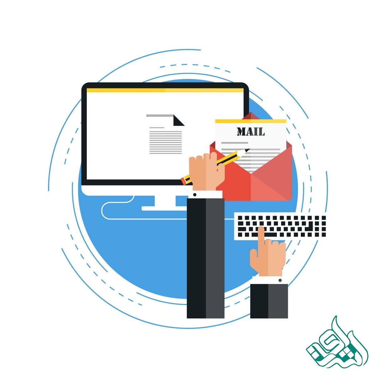 سابمیت از طریق ایمیل