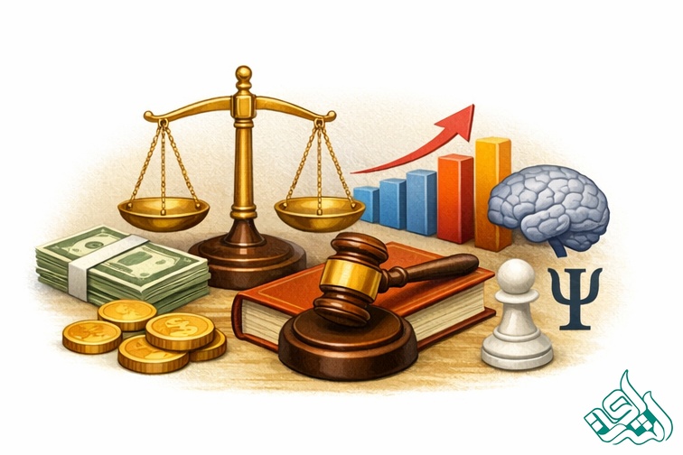 علوم انسانی مانند اقتصاد، حقوق و روانشناسی