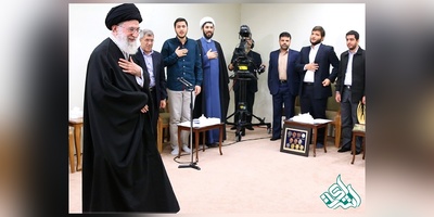 دیدار جمعی از مدال آوران بسیجی دانشگاه صنعتی شریف با امام خامنه ای