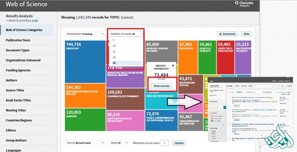  پایگاه وب‌آوساینس