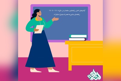 آیتم‌های اصلی رتبه‌بندی معلمان در سال 1405-1404 | راهنمای جامع به همراه جدول امتیازات