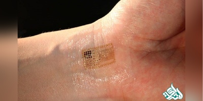 تولید حسگر قابل چسباندن به پوست دست برای مدت طولانی