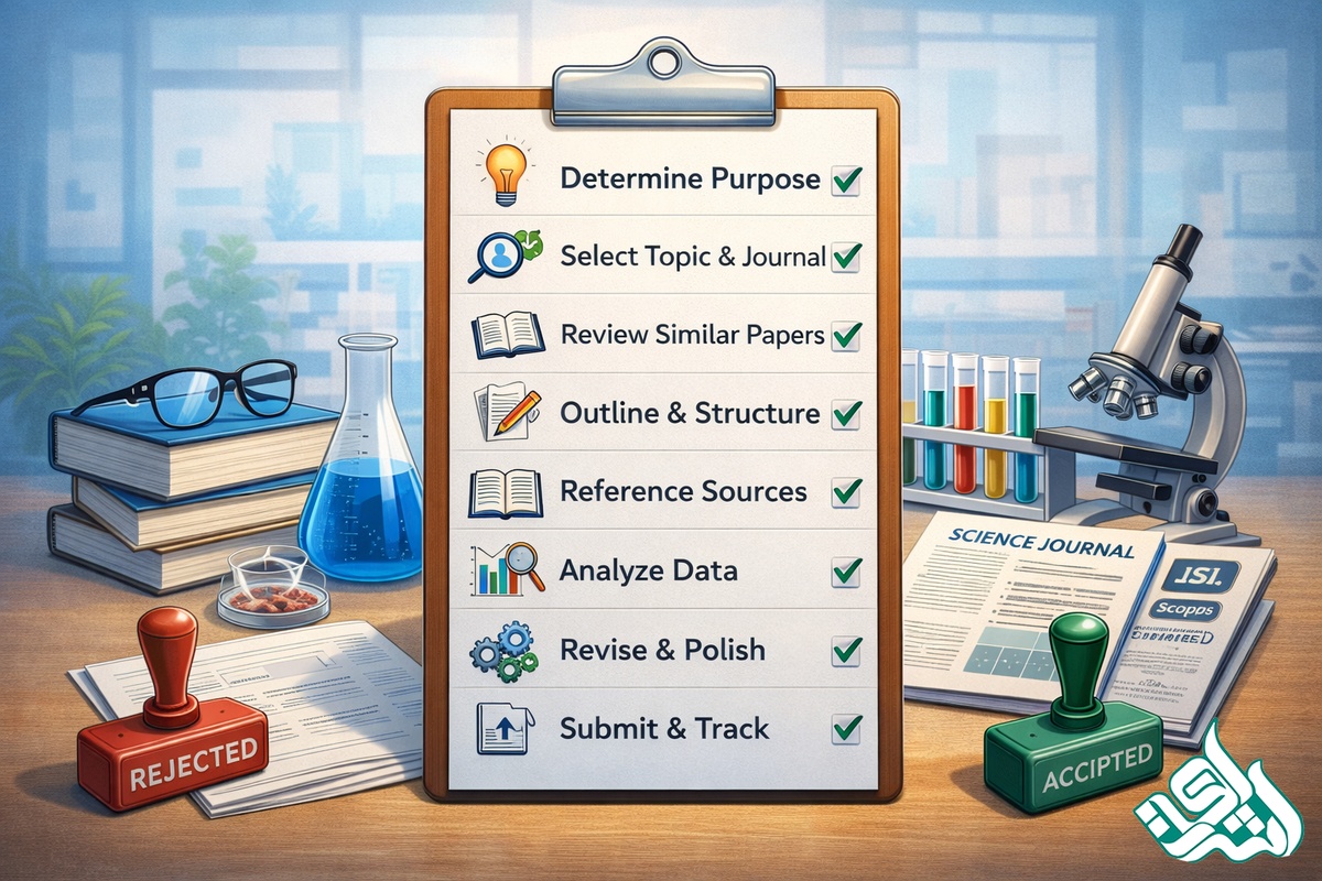 چک لیست کاربردی برای نگارش مقاله علمی