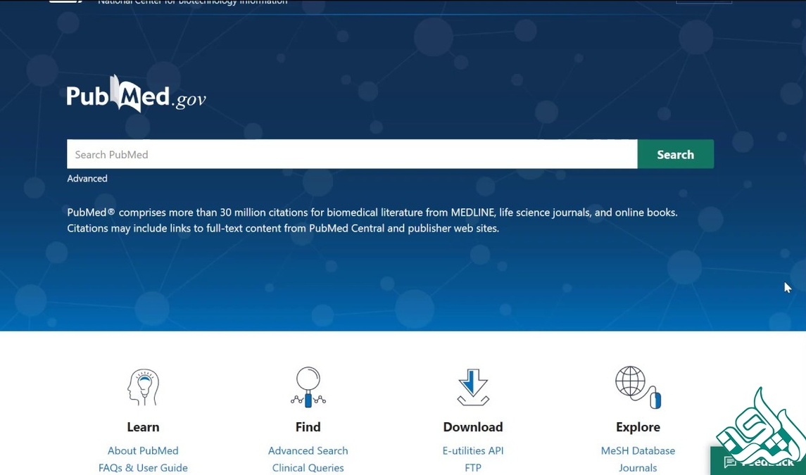 جستجوی  PubMed