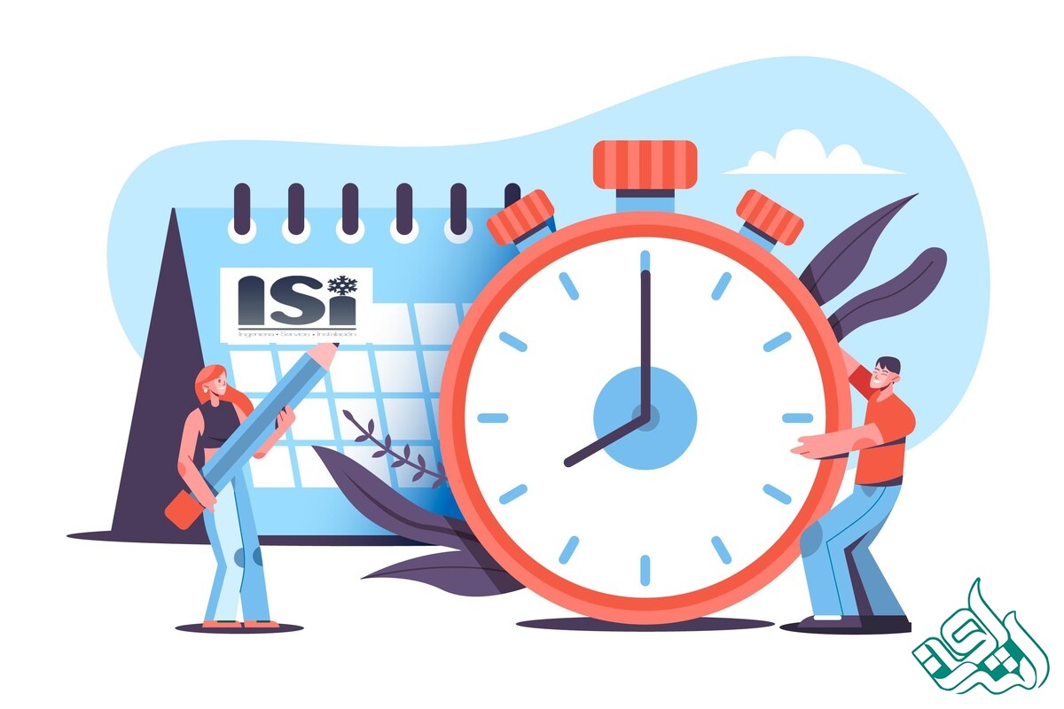 مدت زمان داوری  مقاله در مجلات ISI 