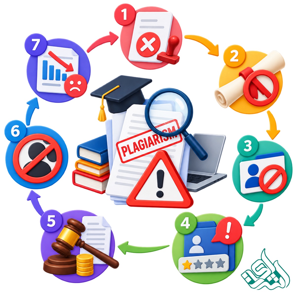 پیامدهای سرقت علمی