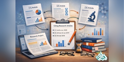 استناددهی به مقالات: راهنمای جامع ارجاع‌دهی علمی در پژوهش