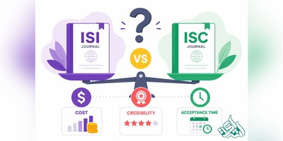 تفاوت مقاله ISI و ISC چیست؟ (مقایسه هزینه، اعتبار و زمان پذیرش)